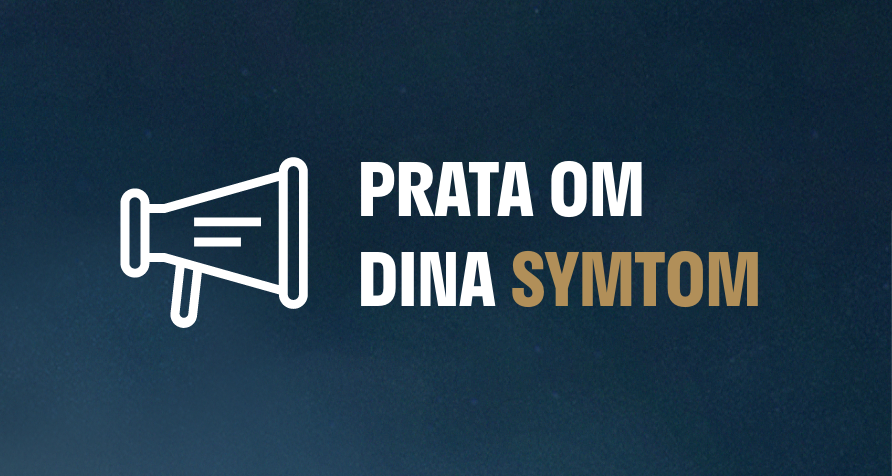 Två anledningar att prata om dina symtom